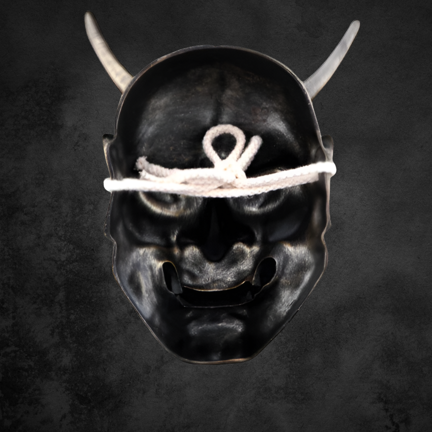 Silberne Hannya Maske