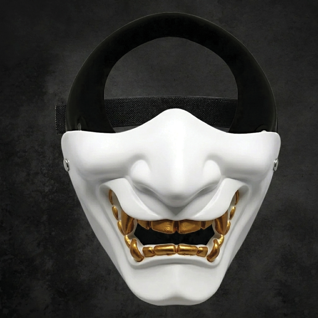 Halbes Oni Maske
