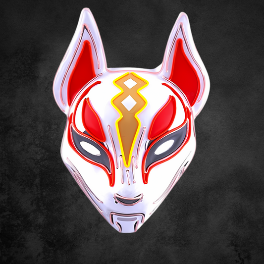 Kitsune LED-Maske