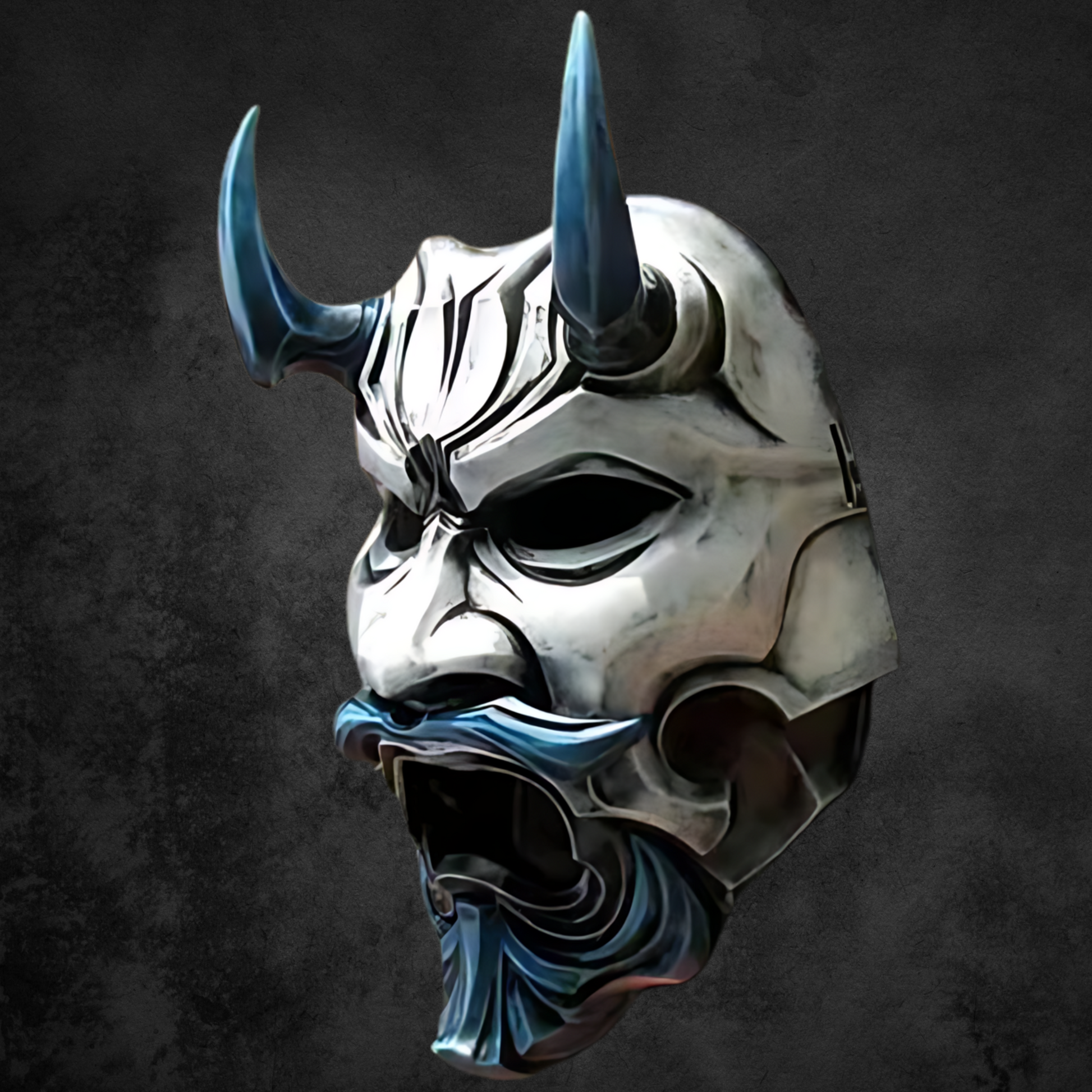 Samurai Teufels maske