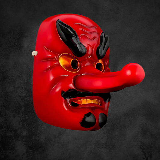 Rote Tengu Maske